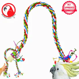 1114 Huge Rope Charm Perch 48"