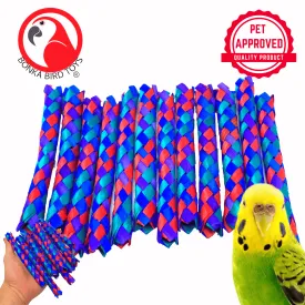 1200  12Pk Colorful Chinese Finger Traps