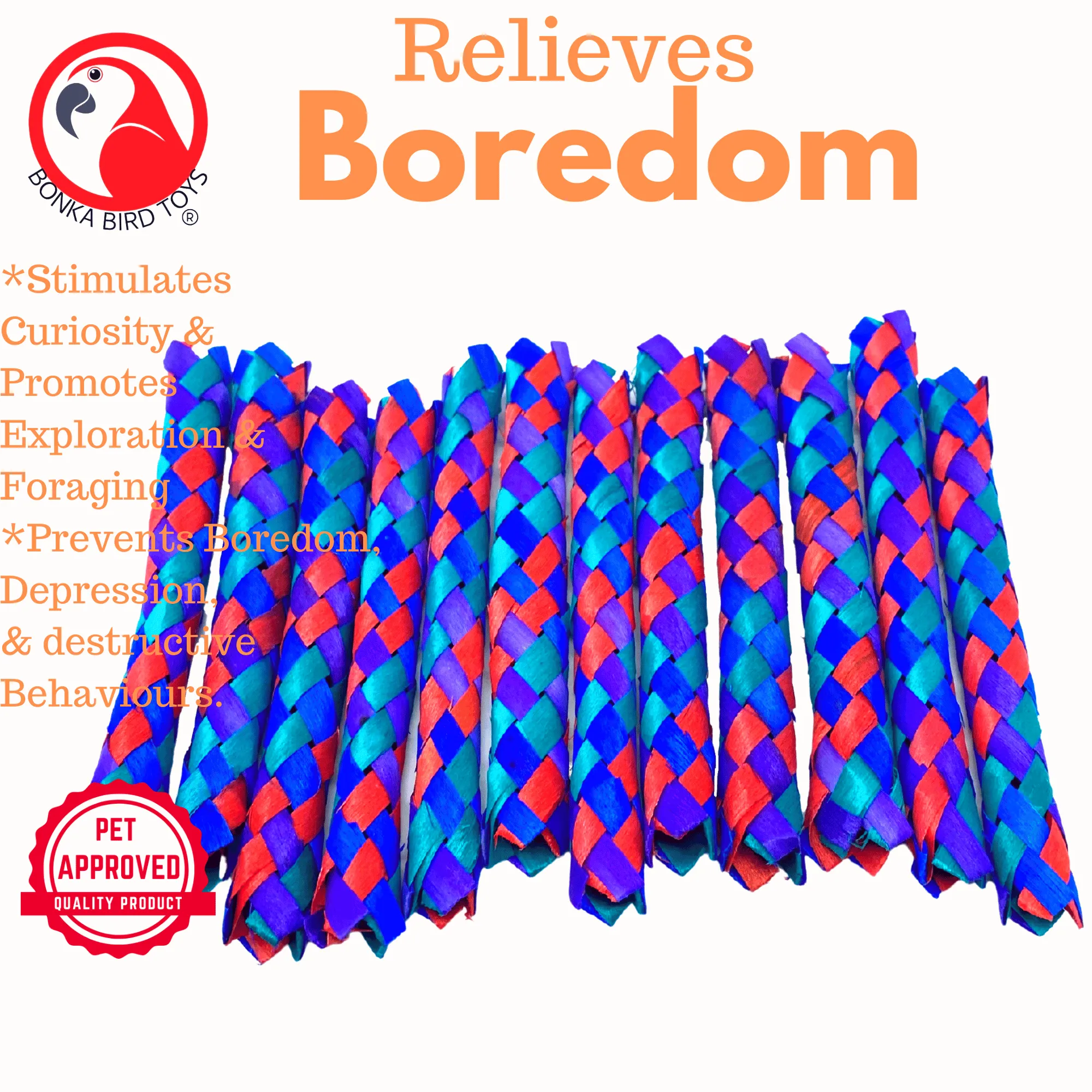 1200  12Pk Colorful Chinese Finger Traps