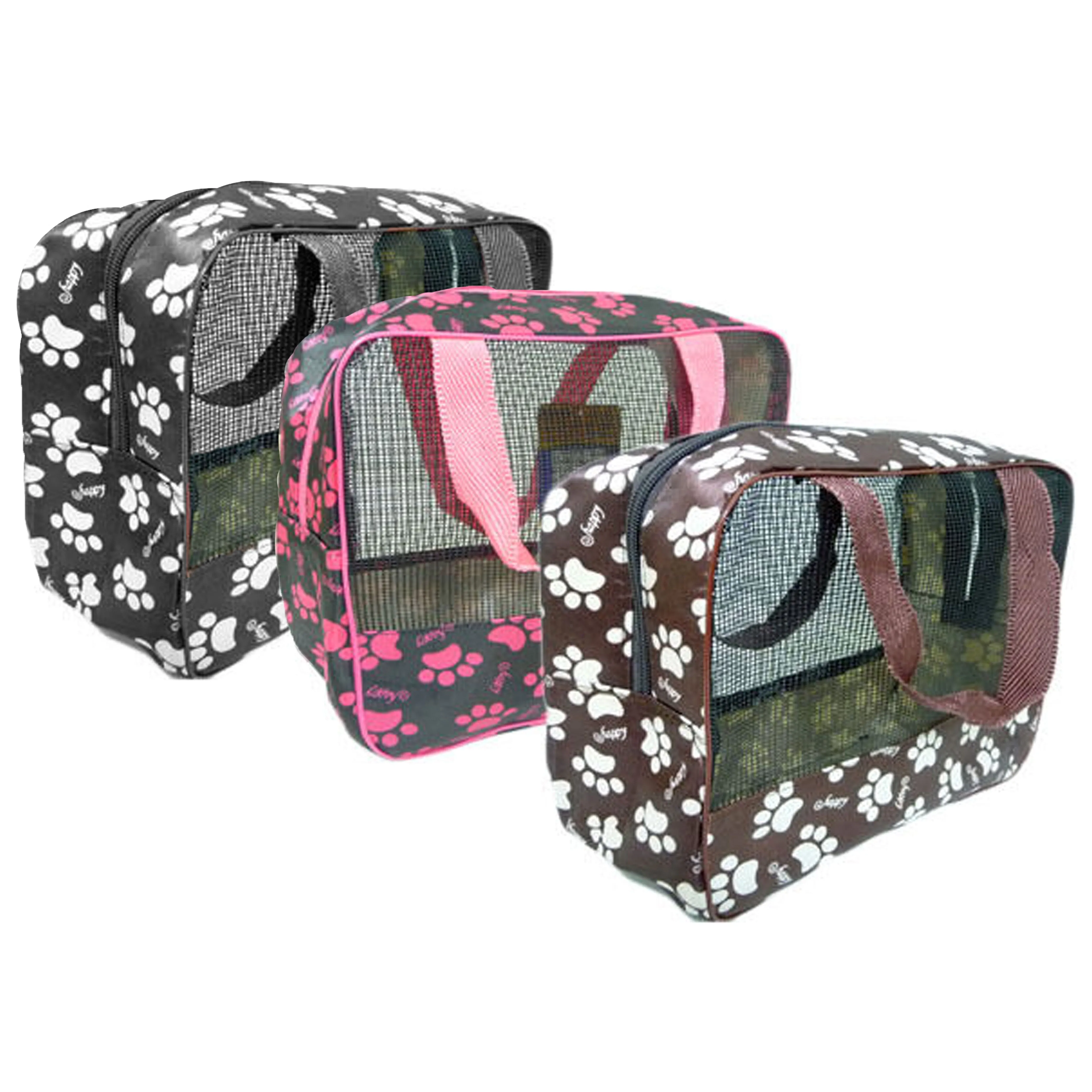 2 Pc Pet Portable Carrier Bag Small Dog Puppy Cat Soft Comfortable Travel Tote