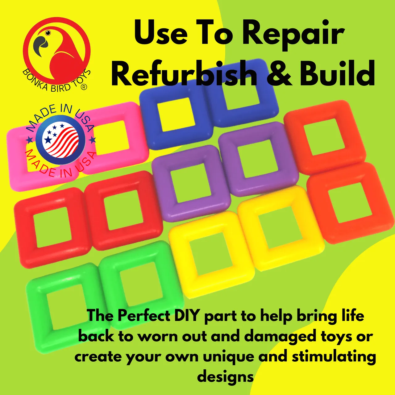 2288 Pk14 Plastic Squares