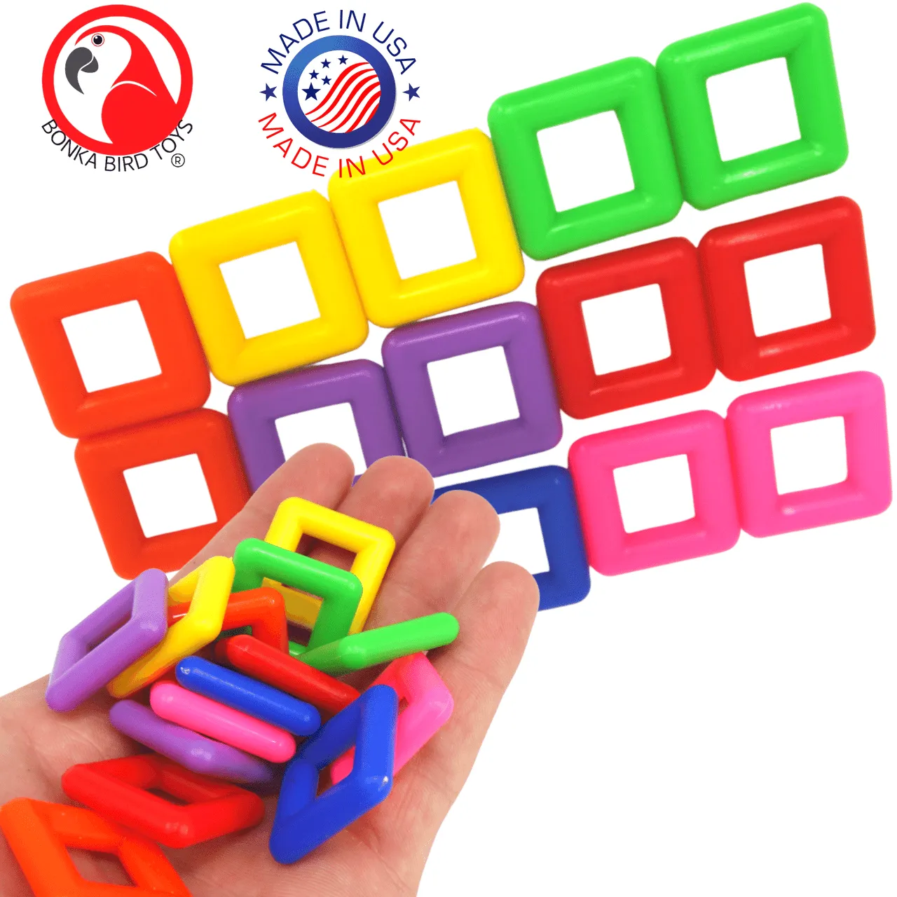 2288 Pk14 Plastic Squares