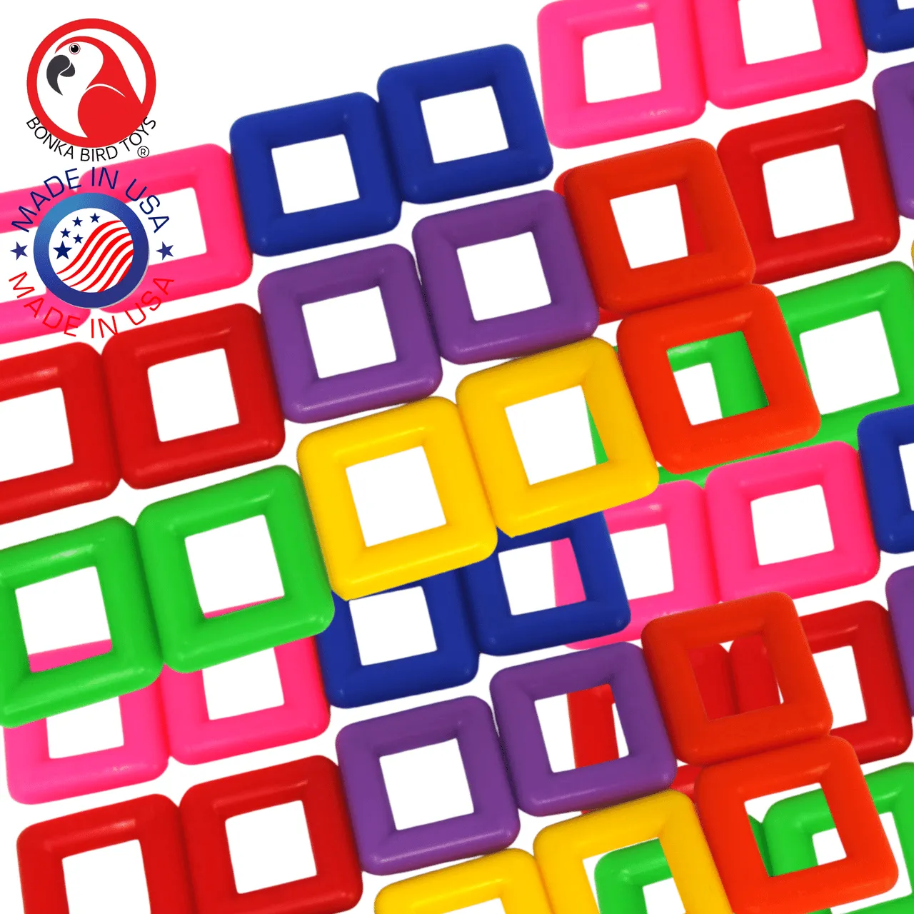 2288 Pk14 Plastic Squares