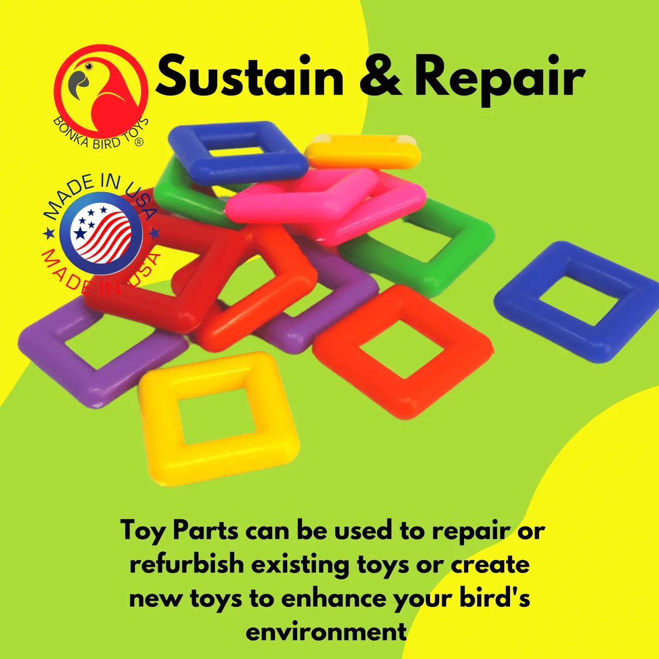 2288 Pk14 Plastic Squares