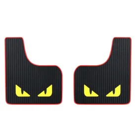 2Pcs Car Tire Mud Flap Modification | Plastic Anti-Splash Mud Flap Fender Guard | Cat Eye
