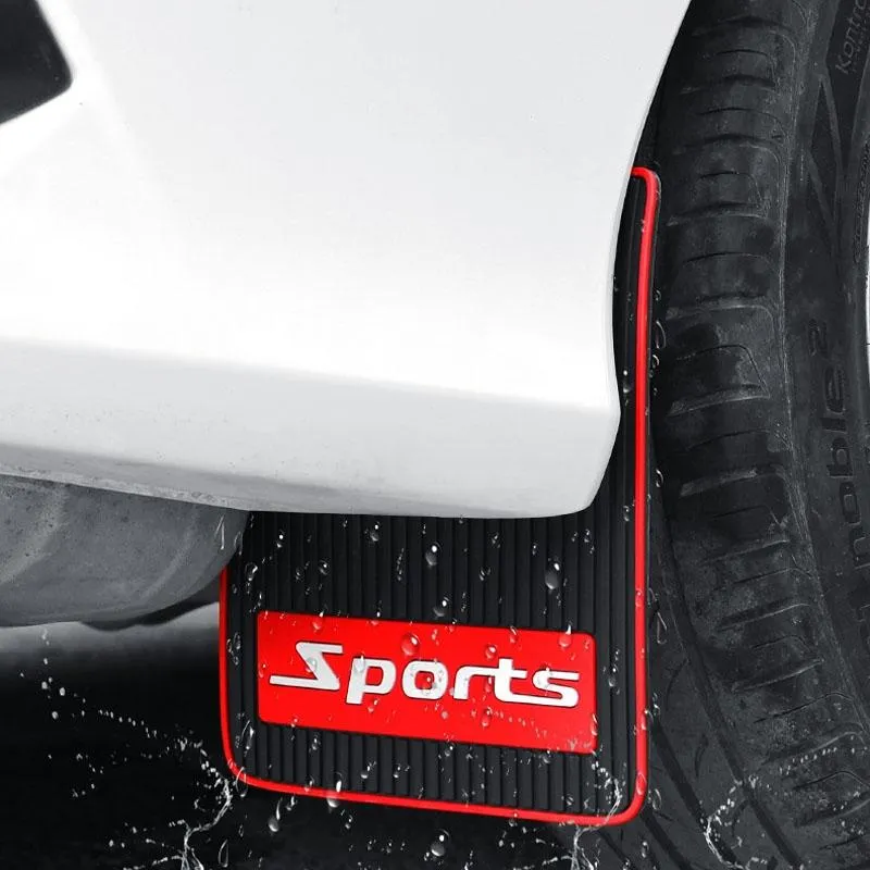 2Pcs Car Tire Mud Flap Modification | Plastic Anti-Splash Mud Flap Fender Guard | Cat Eye