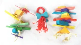 3 Pk Starter Pack of Toys for Rabbit #1