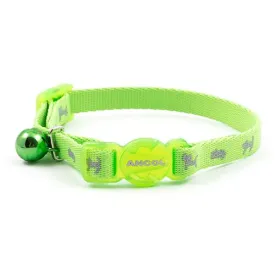 Ancol Kitten & Small Cat Collar Hi-Vis Safety Green