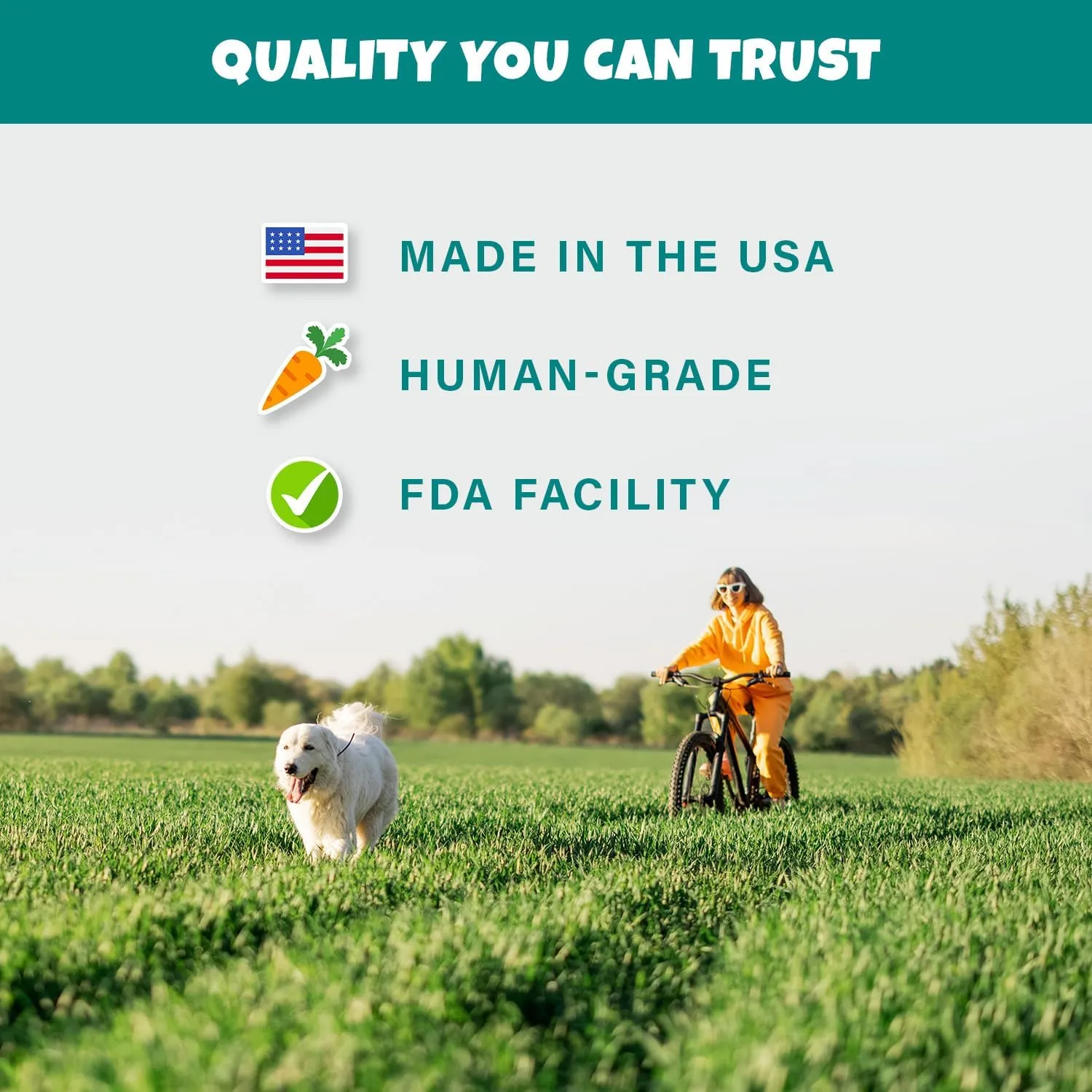 Apples Carrots Plant-Based Fruit Dog Treats - Carrot and Apple Soft & Chewy Treats - Healthy Vegetarian, Vegan Dog Treats with Organic Ingredients - Low-Protein, Hypoallergenic, Gluten-Free