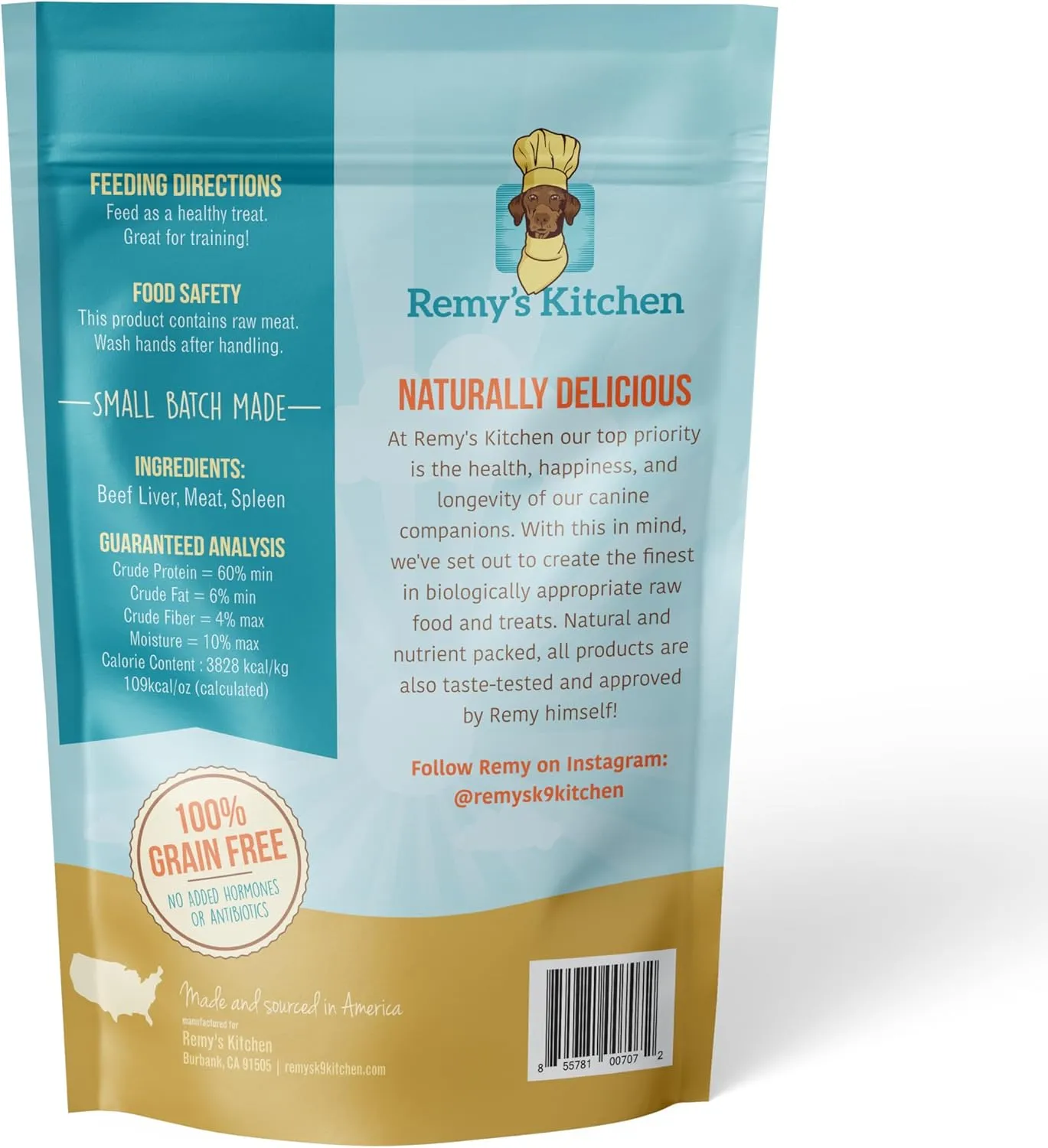 Beef Meat Medley Freeze Dried Dog Treats USA Sourced and Small Batch Made - Human-Grade, All Natural Dog Treats Without Artificial Preservatives, Grain Free - 3 oz