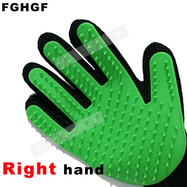 Best Cat Grooming Glove-  Gentle Efficient Massage Grooming