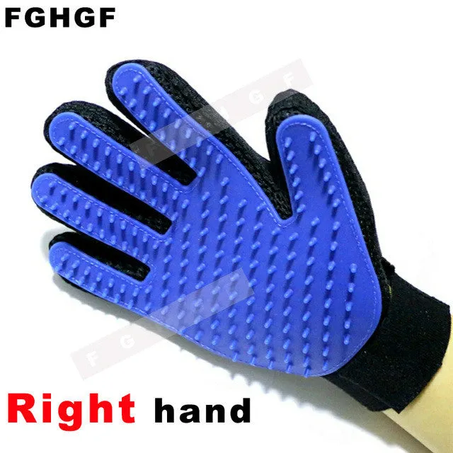 Best Cat Grooming Glove-  Gentle Efficient Massage Grooming