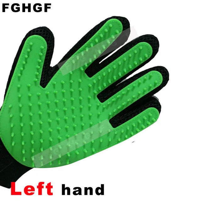Best Cat Grooming Glove-  Gentle Efficient Massage Grooming