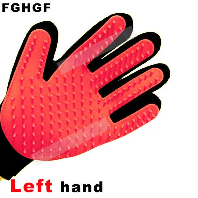 Best Cat Grooming Glove-  Gentle Efficient Massage Grooming