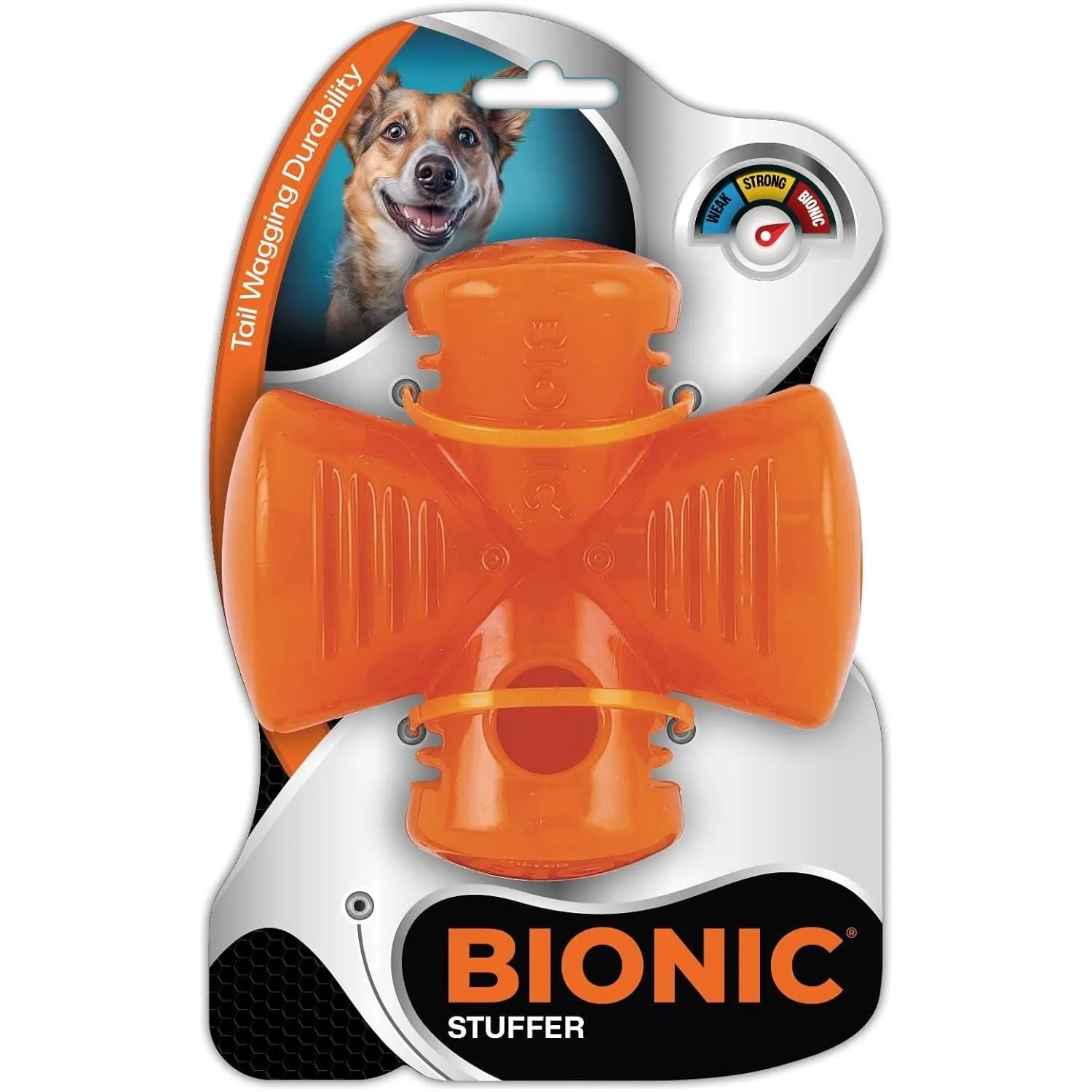 Bionic Rubber Stuffer Dog Toy
