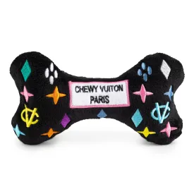 Black Monogram Chewy Vuiton Bone Small