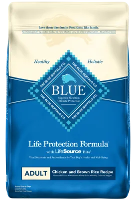 Blue Buffalo Life Protection Natural Chicken & Brown Rice Recipe Adult Dry Dog Food