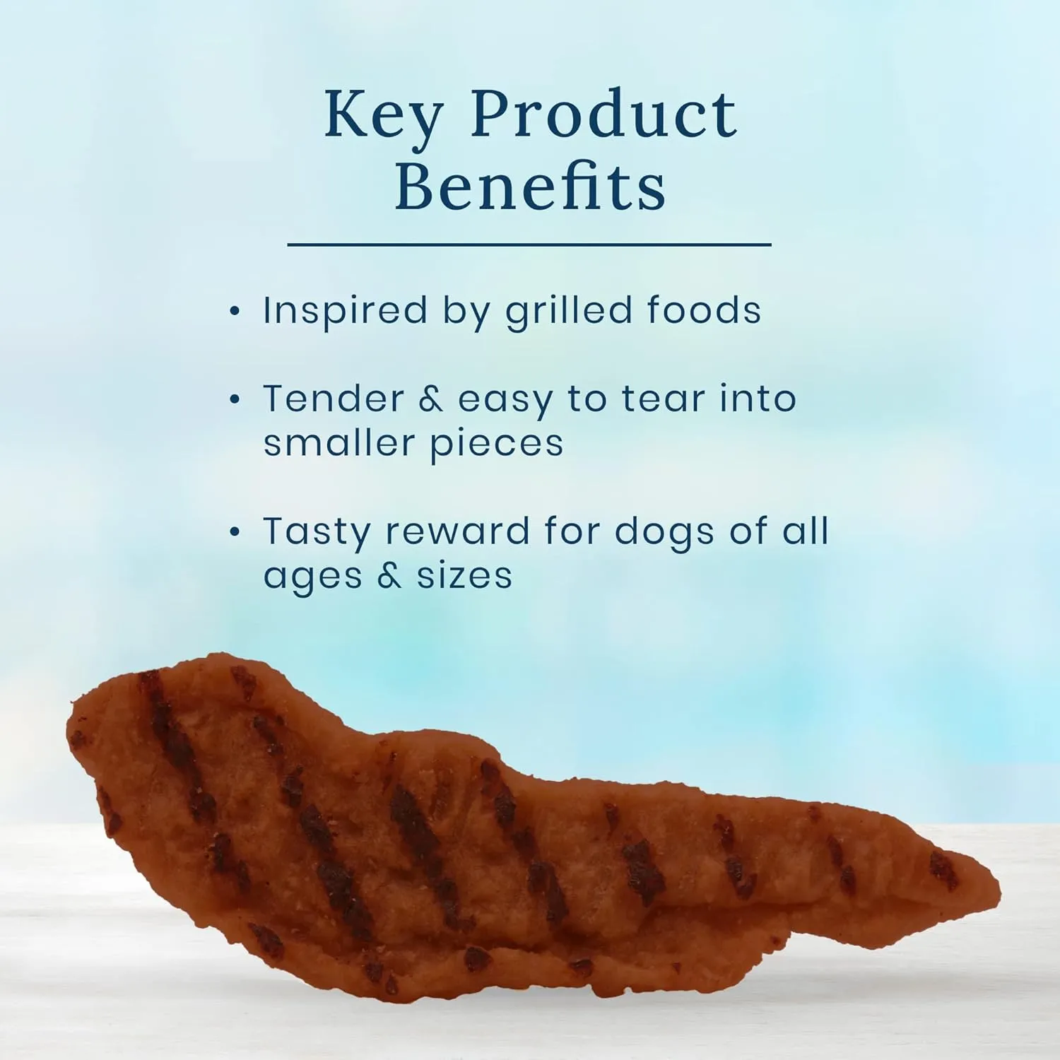 Blue Buffalo Nudges Grillers Natural Dog Treats, Steak, 10oz