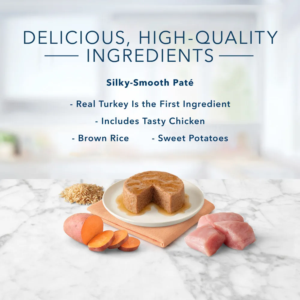 Blue Buffalo Tastefuls Natural Pate Turkey & Chicken Entree Wet Cat Food