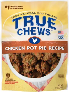 Blue Buffalo True Chews Natural Dog Treats Chicken Pot Pie Recipe, 12 oz bag