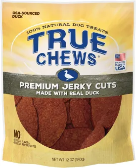 Blue Buffalo True Chews Premium Jerky Cuts Natural Dog Treats, Duck 12 oz bag
