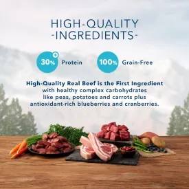 Blue Buffalo Wilderness Rocky Mountain Grain Free Red Meat High Protein Recipe Adult Dry Dog Food