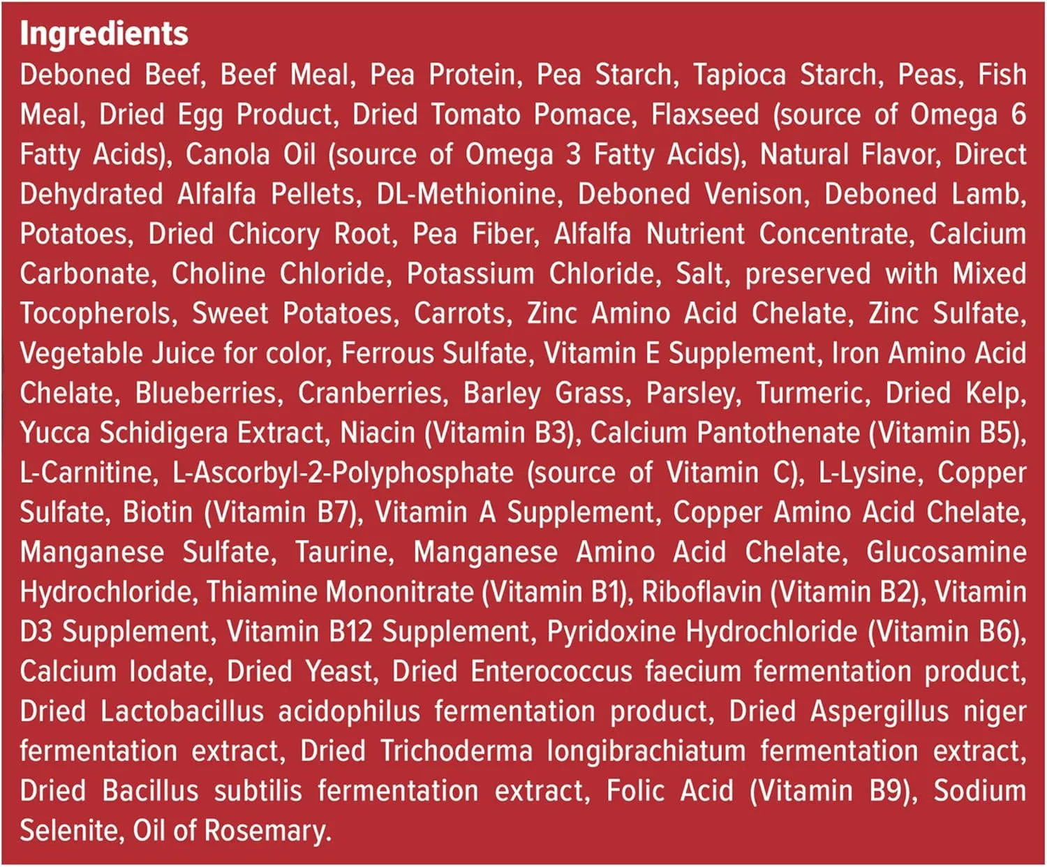 Blue Buffalo Wilderness Rocky Mountain Recipe High Protein, Natural Adult Dry Dog Food, Red Meat 22-lb