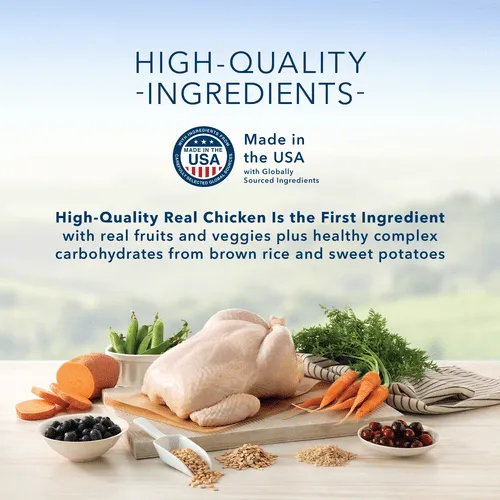 BLUE Life Protection Formula Small Breed Chicken & Oatmeal Recipe Dry Puppy Food, 6lb