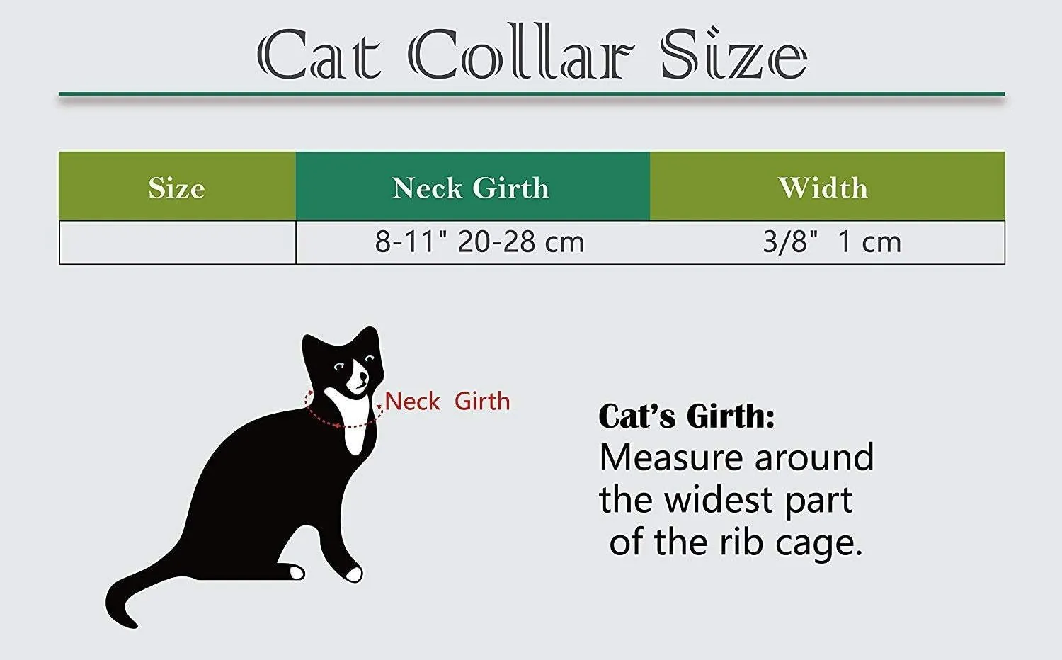 Cat Collar with Crystal Heart Charm and Bells 8-11 Inches(Black Red Pink Blue)