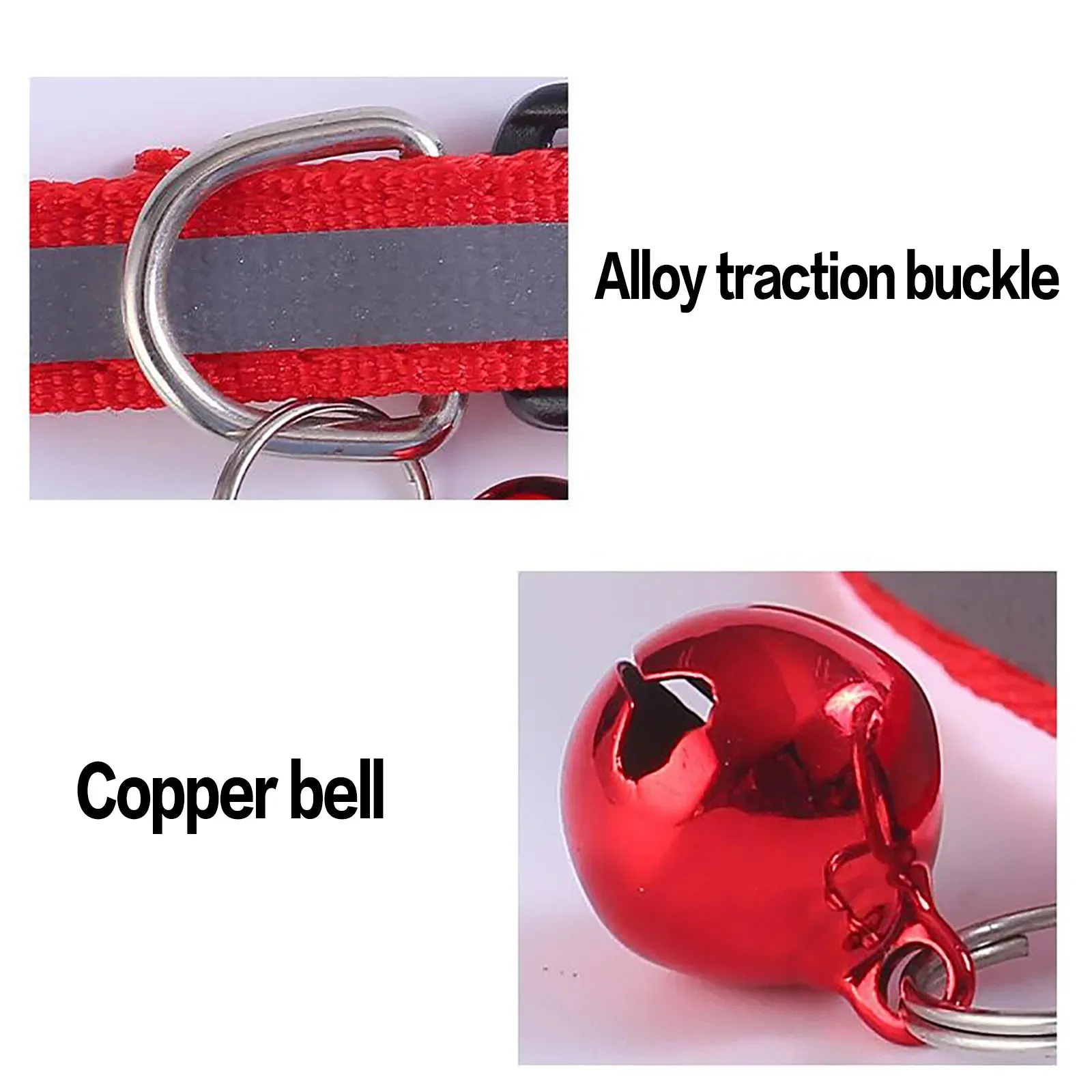 Cats Bells :Bright Colors and Reflective Safety: Our cat collars feature bright colors, durable nylon, reflective straps, and ringing bells.
