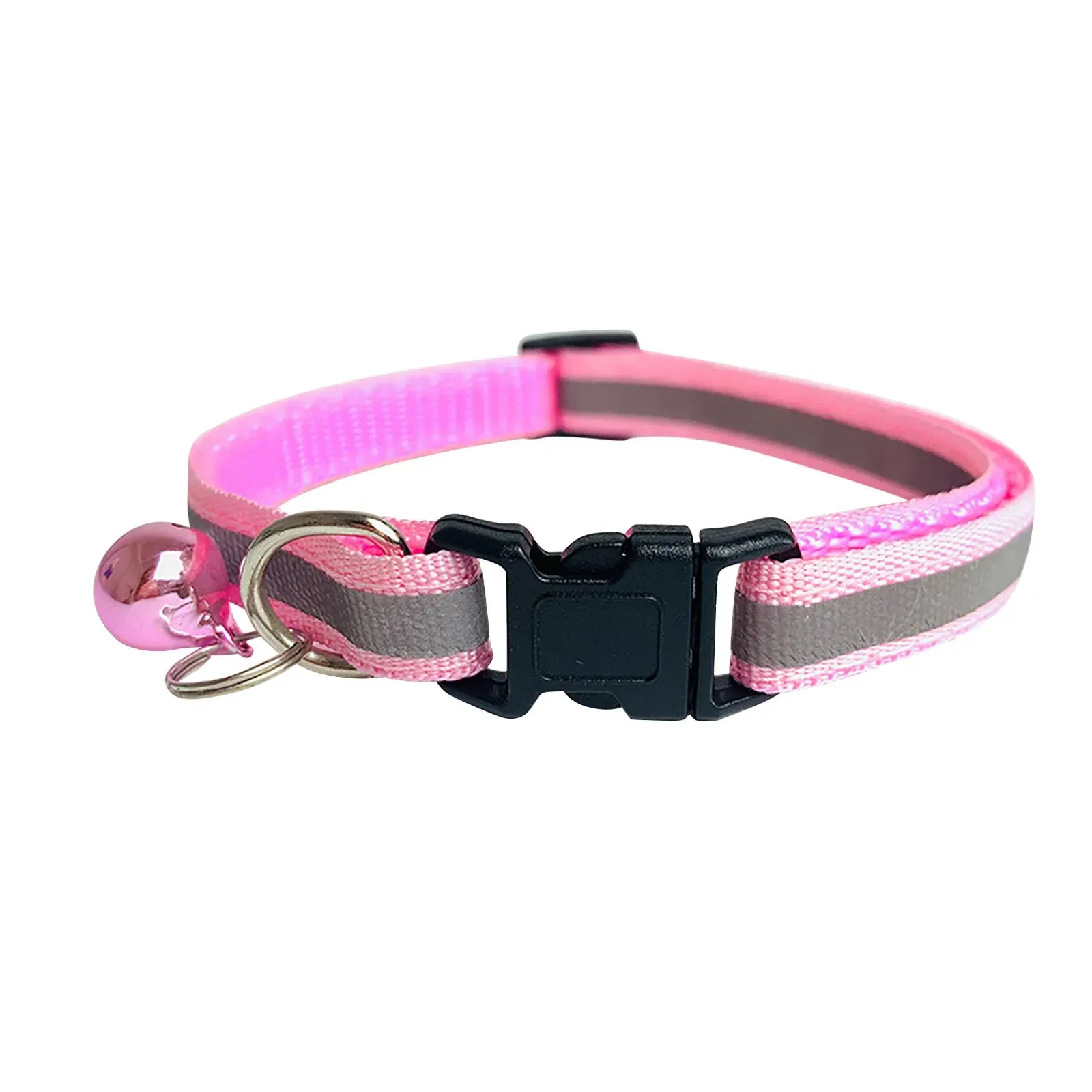 Cats Bells :Bright Colors and Reflective Safety: Our cat collars feature bright colors, durable nylon, reflective straps, and ringing bells.