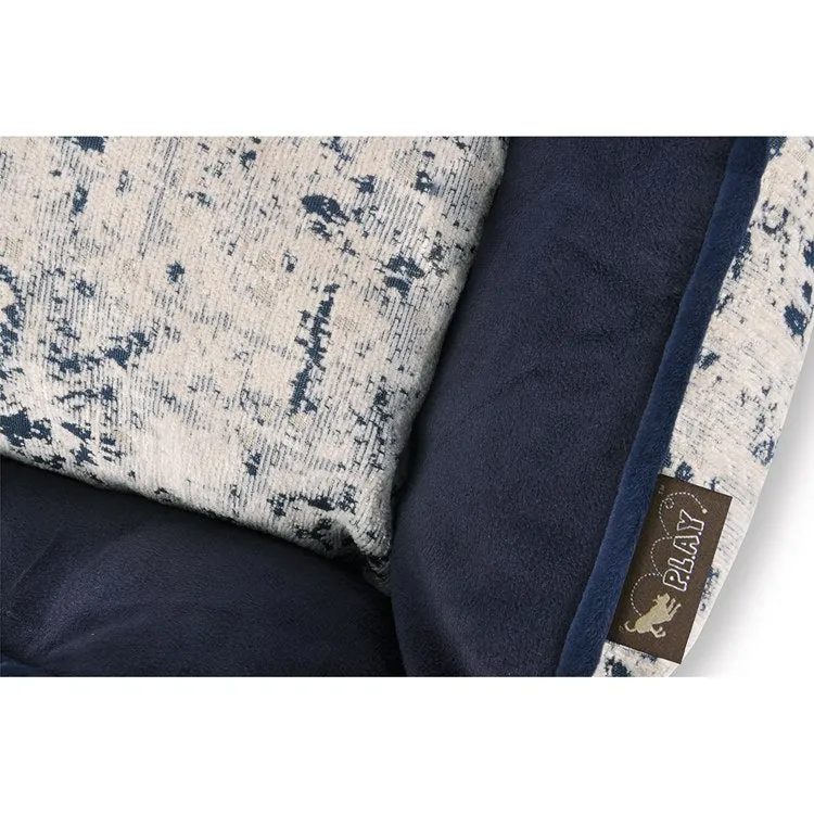 Celestial Lounge Pet Bed - Blue - Large