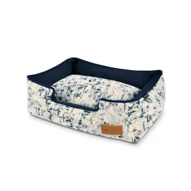 Celestial Lounge Pet Bed - Blue - Large