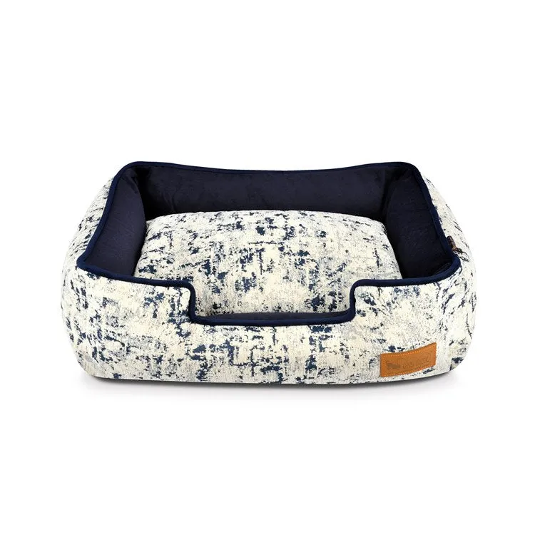 Celestial Lounge Pet Bed - Blue - Large