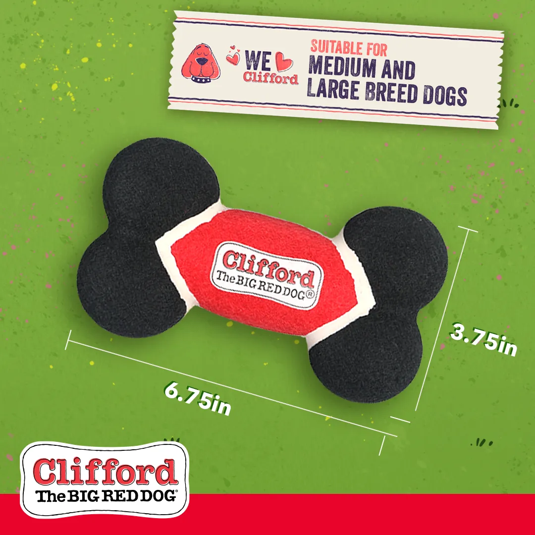 Clifford® Toughie Bone 6.75" Durable  Dog Toy