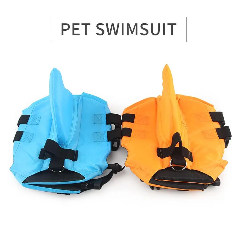 Dog Life Vest Jacket - Shark Fin