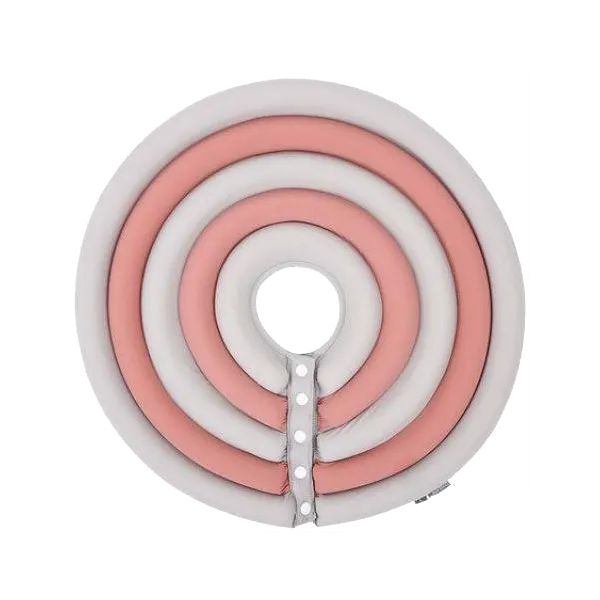 DogLemi Anti-Lick Pet Protector Collar Gray-Pink M