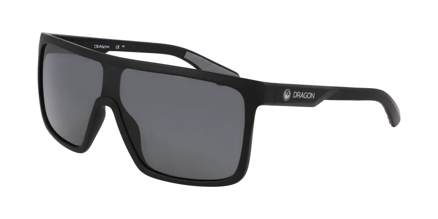 Dragon Momentum H20 Polarised Sunglasses - Matte Black/LL Smoke
