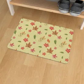 Floor Mats - Autumn Leaves Cream