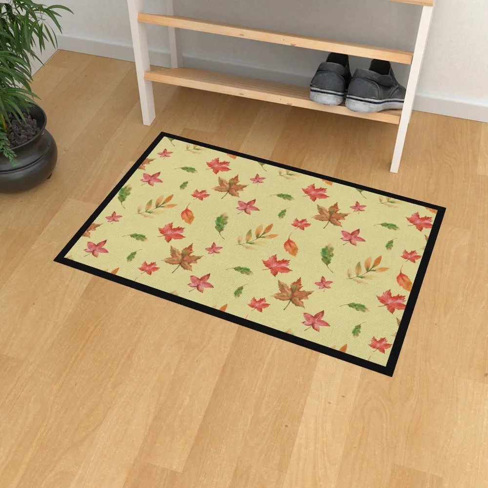 Floor Mats - Autumn Leaves Cream