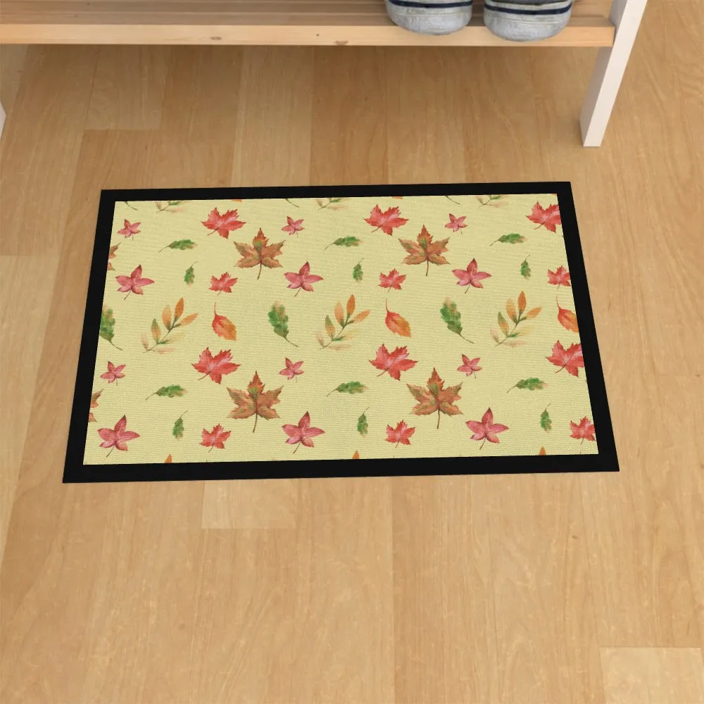 Floor Mats - Autumn Leaves Cream