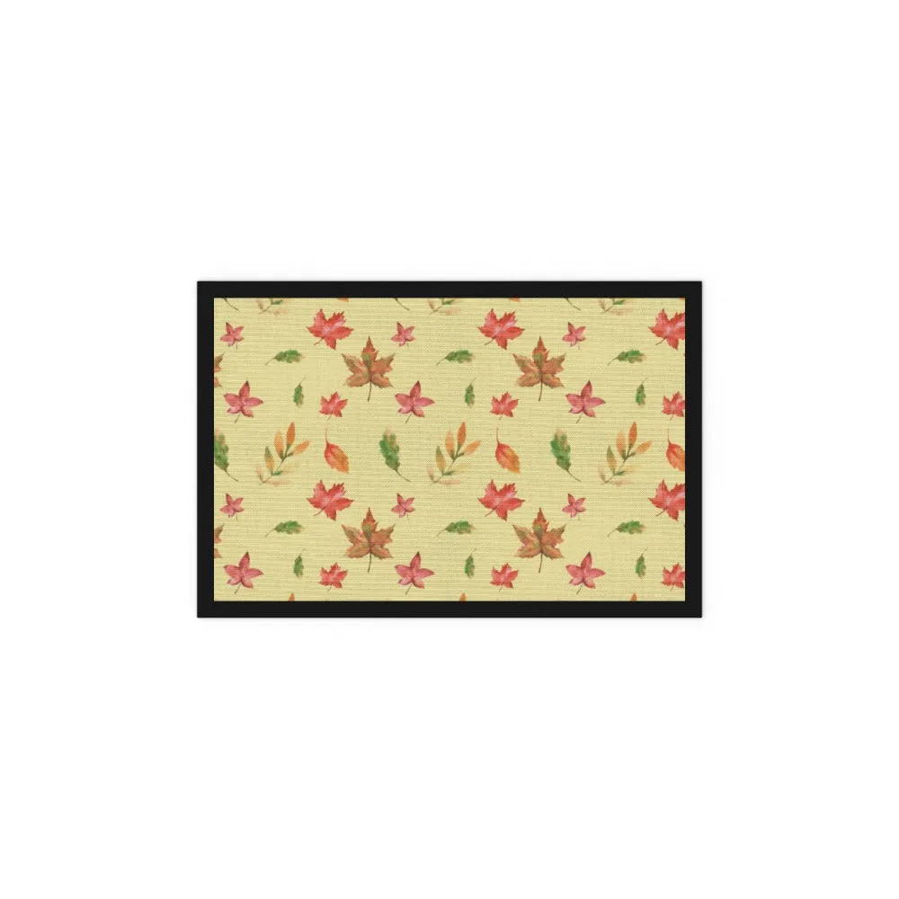 Floor Mats - Autumn Leaves Cream