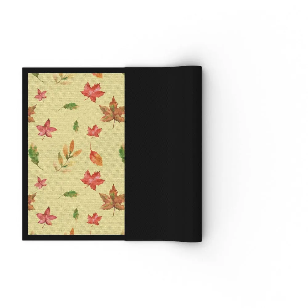 Floor Mats - Autumn Leaves Cream
