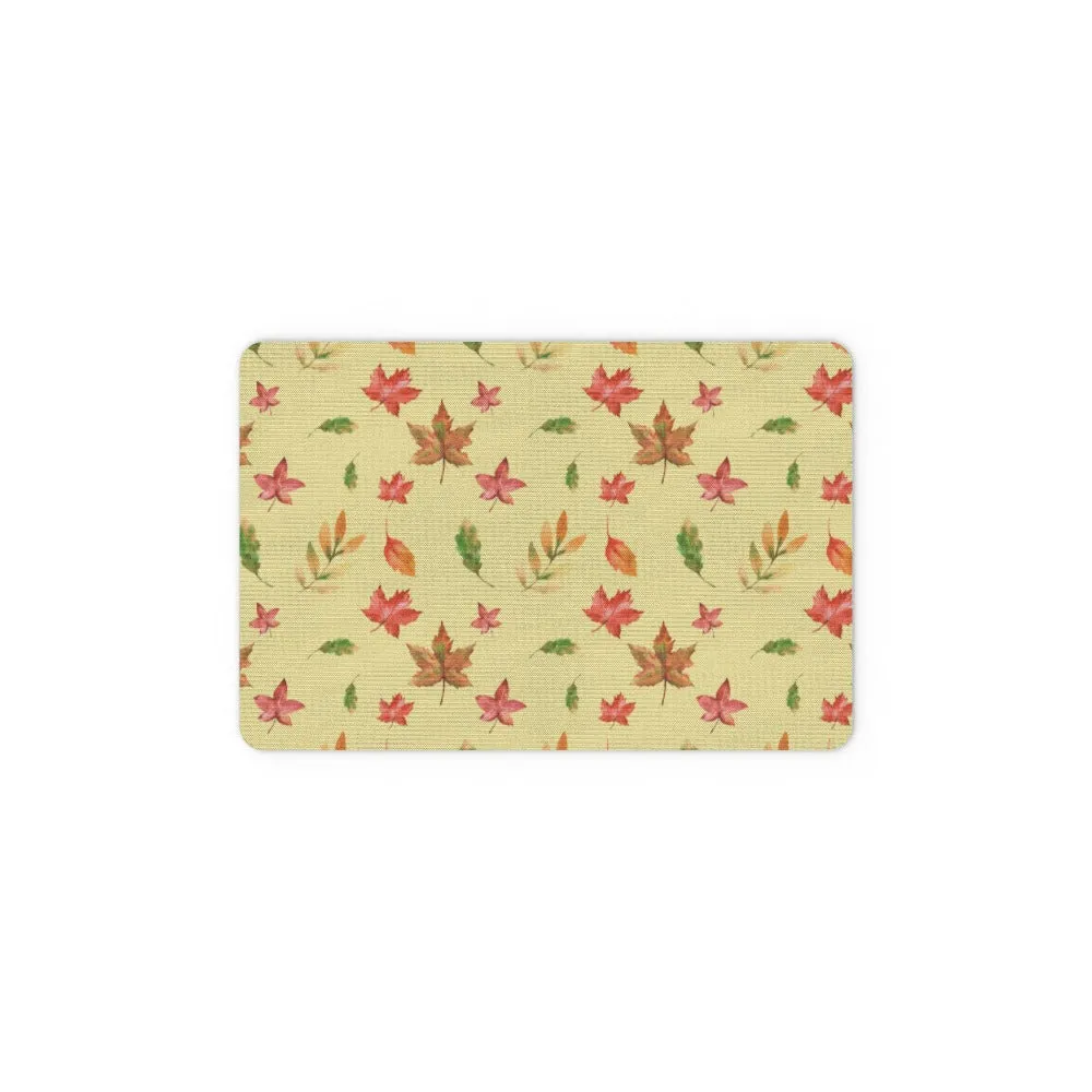 Floor Mats - Autumn Leaves Cream
