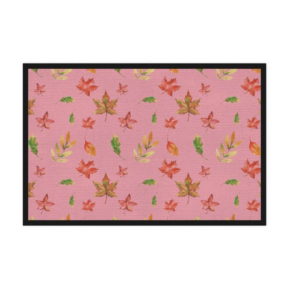 Floor Mats - Autumn Leaves Pink