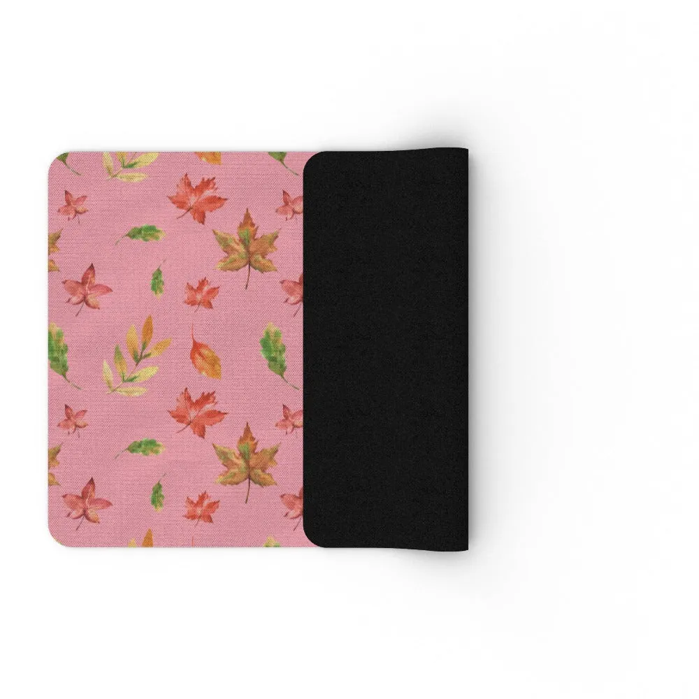 Floor Mats - Autumn Leaves Pink