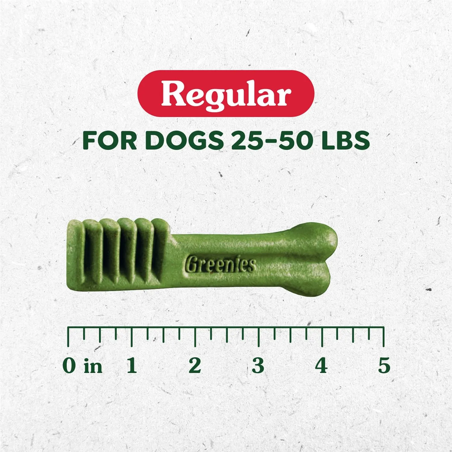 Greenies Original Regular Natural Dog Dental Care Dog Treats (36 Treats)