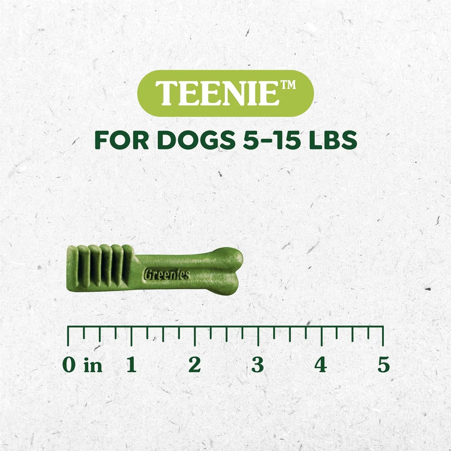 Greenies Original Teenie Natural Dental Care Dog Treats, 36 oz. Pack (130 Treats)