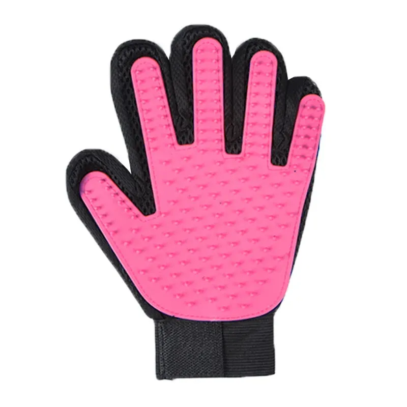 Hair Remover Deshedding Cleaning Massage Gloves For Pets