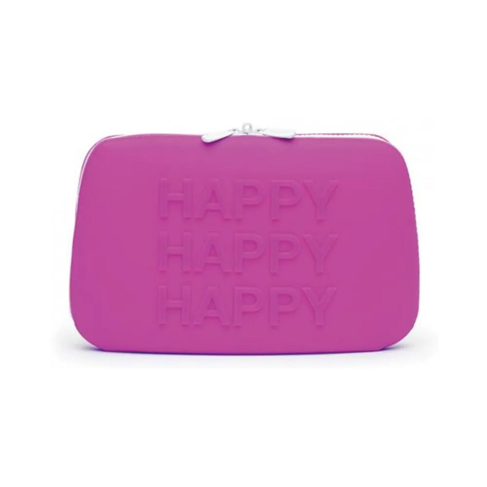 Happy Rabbit Happy Storage Zip Bag Large Purple